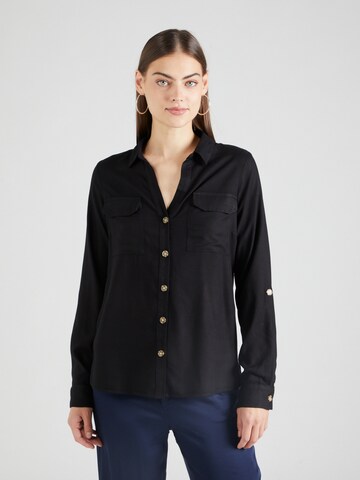 VERO MODA Bluse 'VMBumpy' in Schwarz: Vorderseite