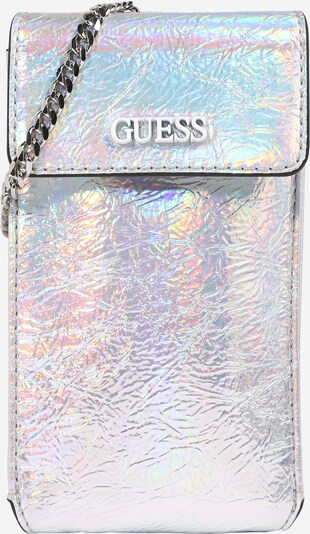 GUESS Tasche 'PICNIC CHIT CHAT' in silber, Produktansicht
