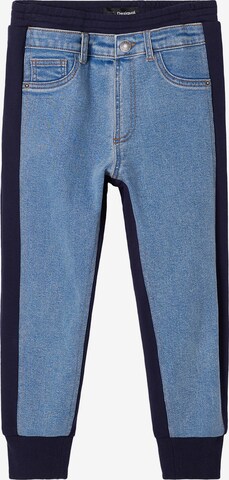 Desigual Tapered Jeans in Blauw: voorkant