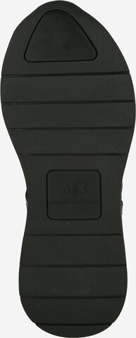 ARMANI EXCHANGE Ниски маратонки в черно