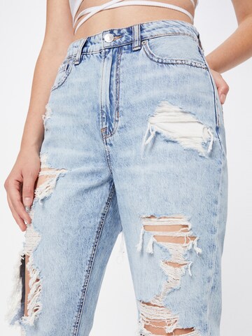 Regular Jeans 'MOM' de la American Eagle pe albastru