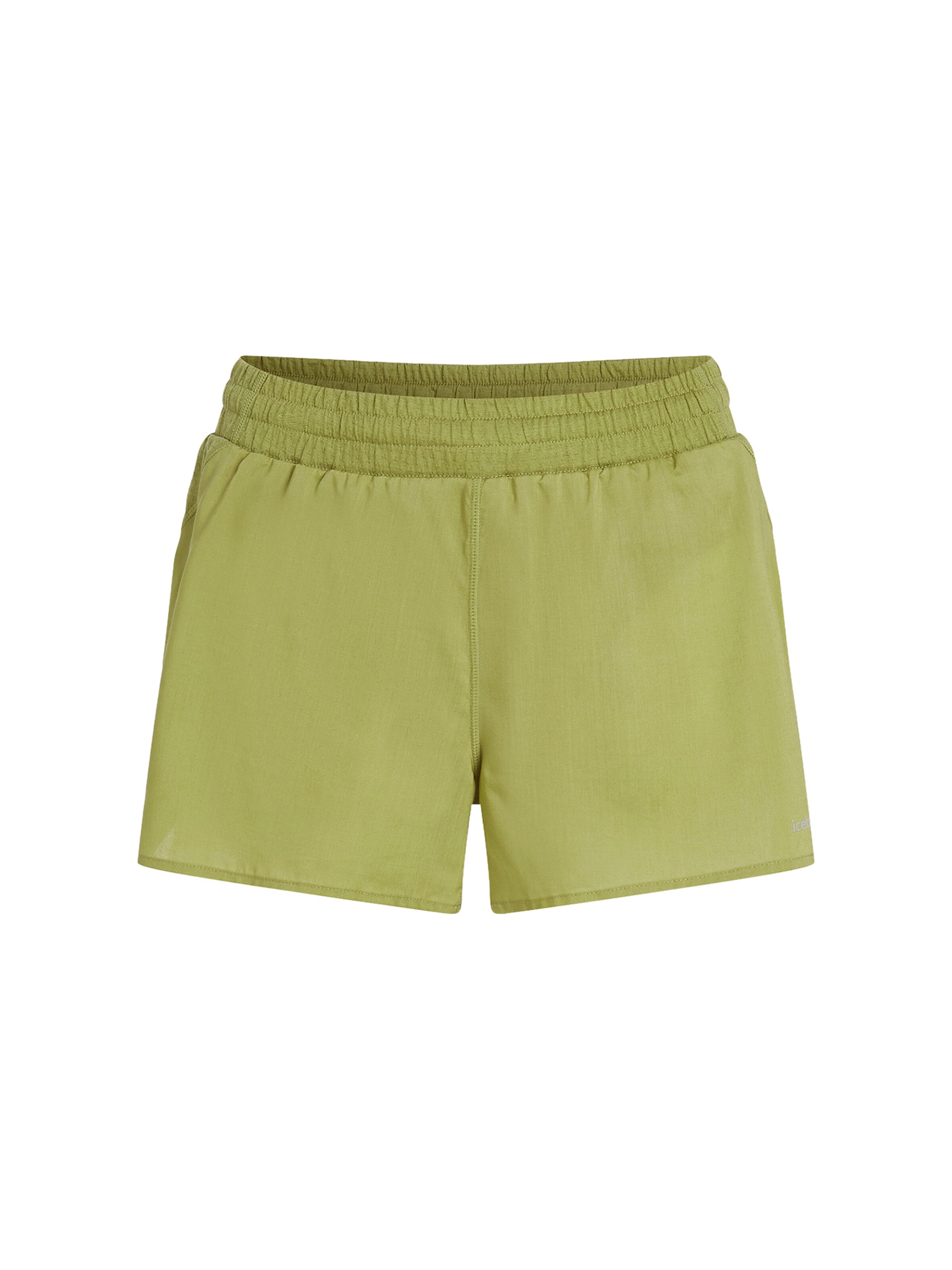 ICEBREAKER Trousers 'W Mer 125 ZoneKnit Speed 3 Shorts' in Green: front