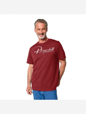 Rheinrebell Shirt 'T Shirt "Red Earth"' in Brown