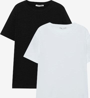 Pull&Bear Shirts i sort: forside