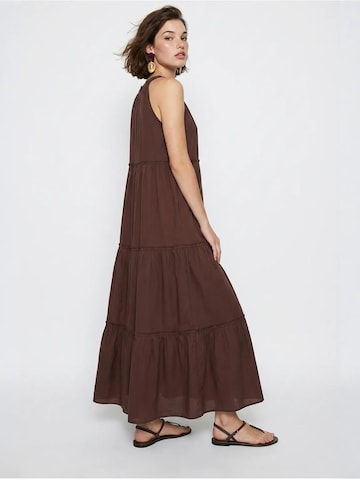 Bianco Lucci Kleid‌ in Braun