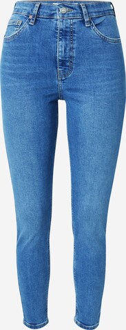 Skinny Jean 'Jamie' TOPSHOP en bleu : devant