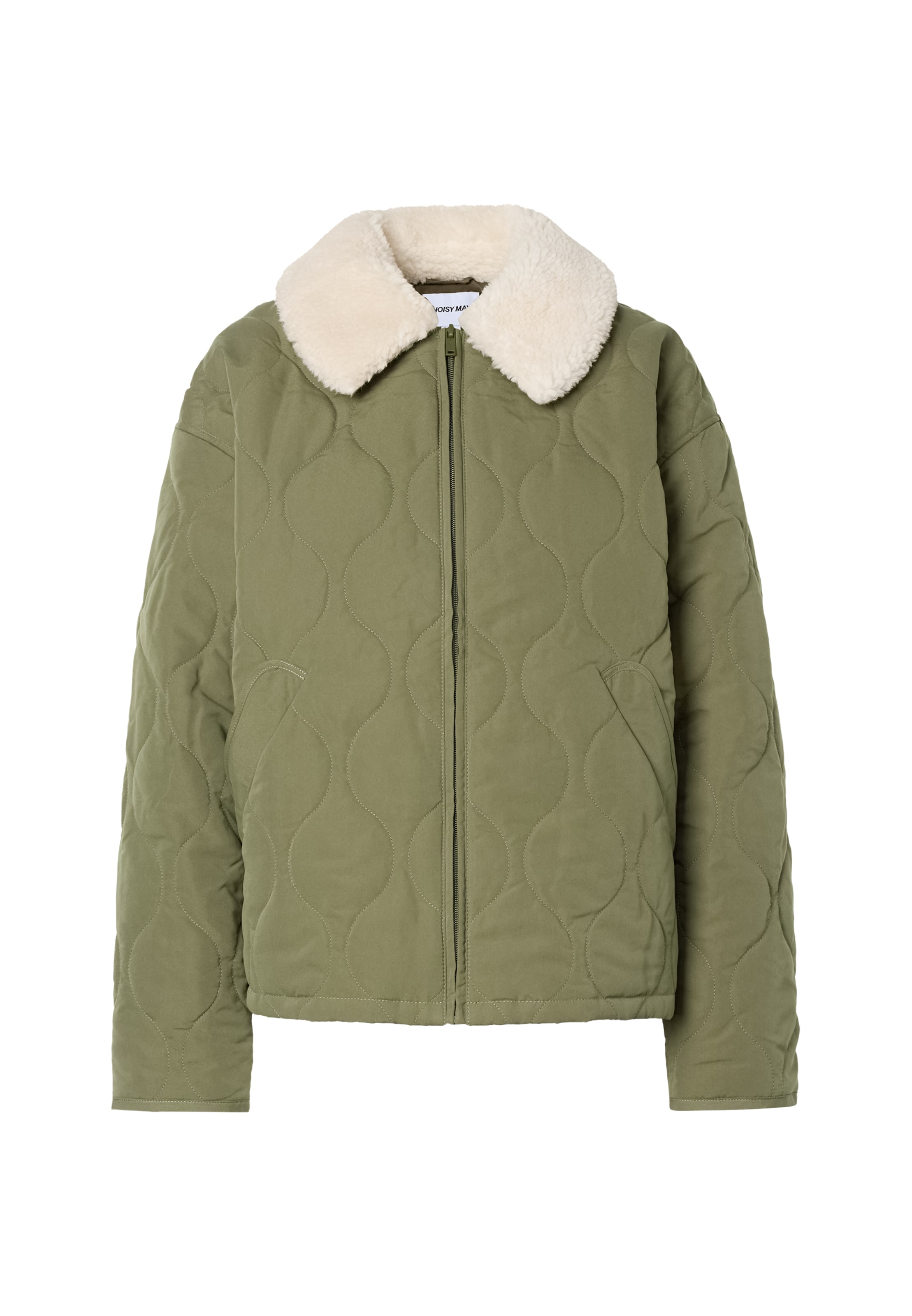 Noisy may - Chaqueta de invierno 'NMLUKA'' en verde: frente