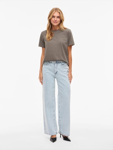 VILA Koszulka 'VINORA' w kolorze brązowy