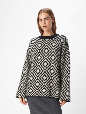 Pull-over 'OBJDiana' OBJECT en noir : devant
