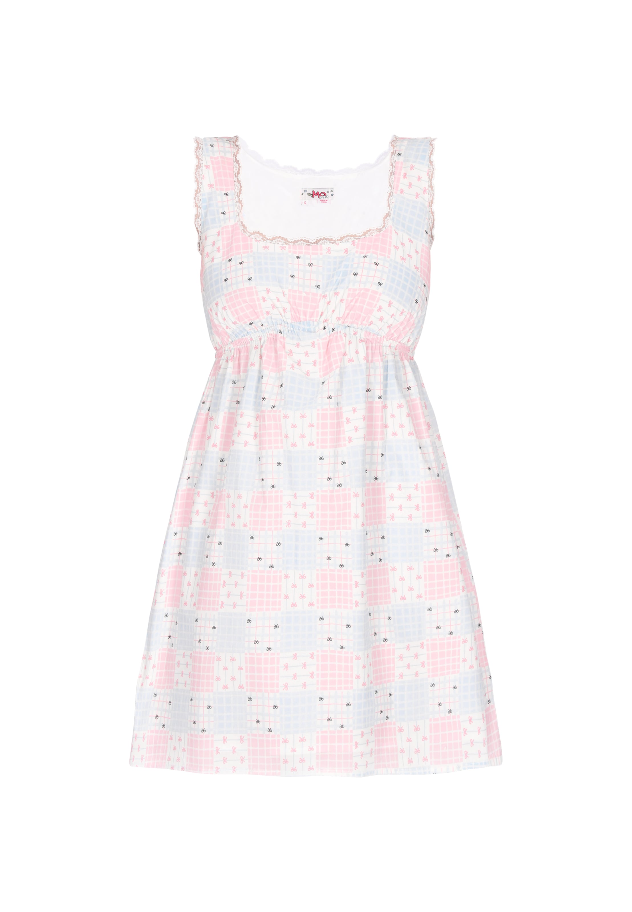 MYMO Jurk in Roze: voorkant