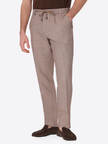 Loosefit Pantaloni con piega frontale 'T. Certo' di Distretto12 in marrone: frontale