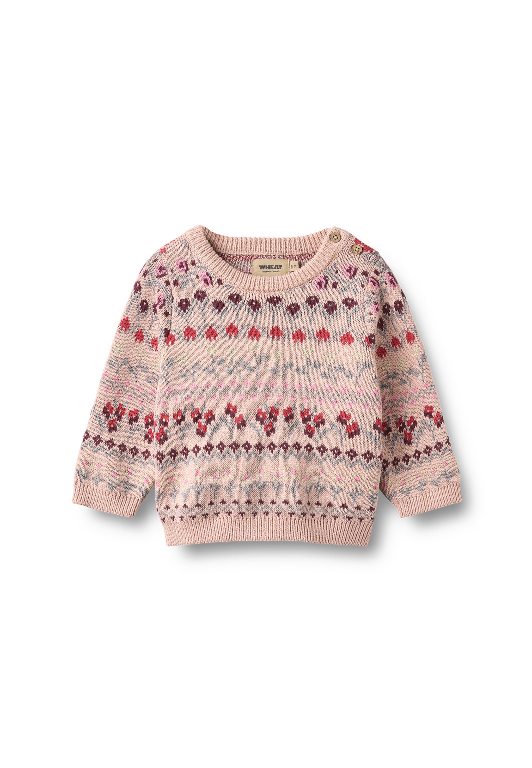 WHEAT - Sweatshirt 'Mikmak ' em rosa: frente