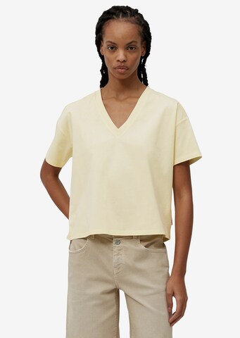 T-shirt Marc O'Polo en jaune : devant