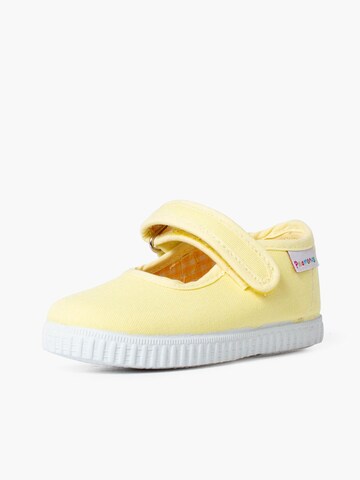 Ballerines Pisamonas en jaune : devant