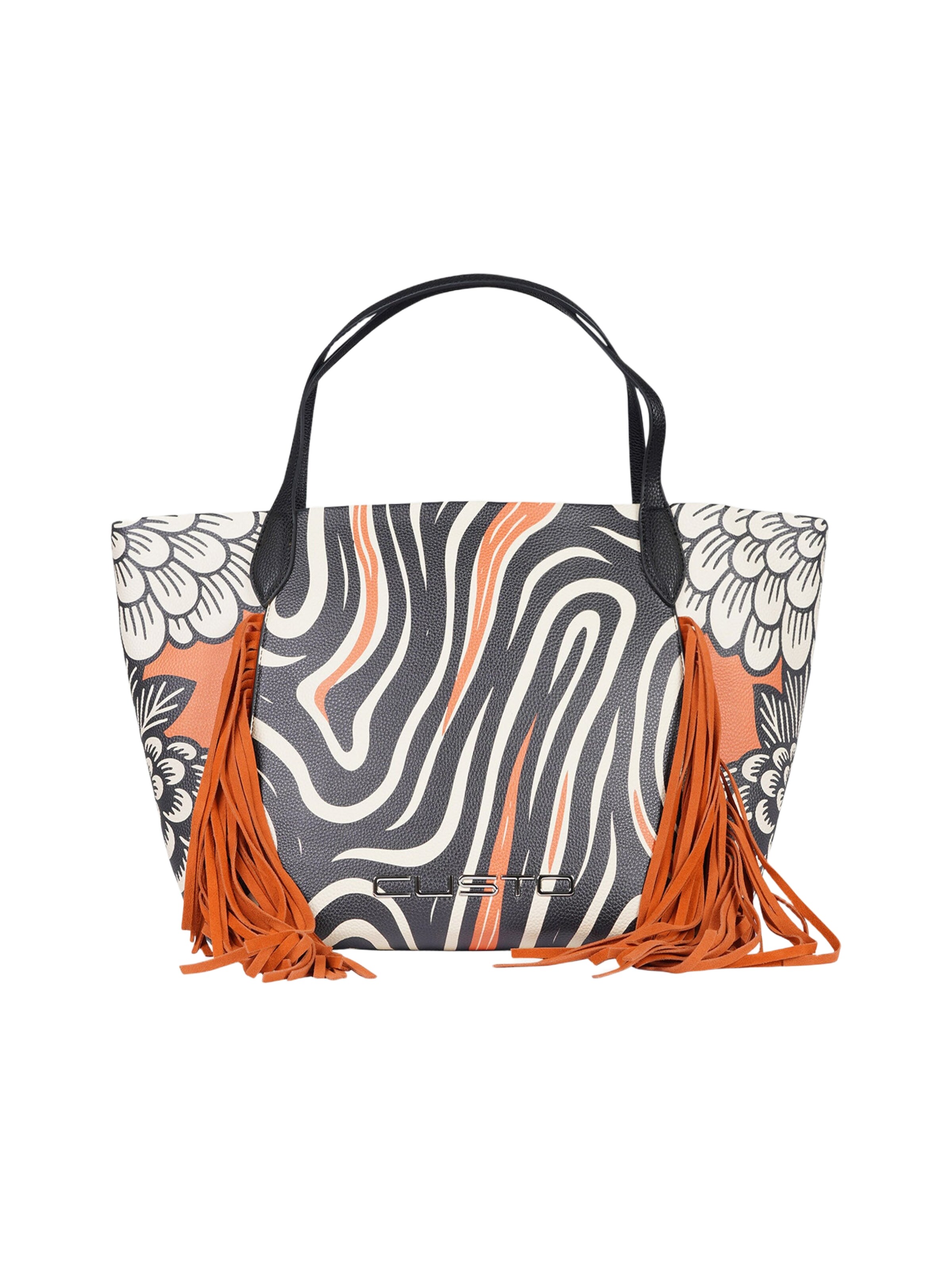 Custo Barcelona Shopper 'Serrells' in Orange: Vorderseite