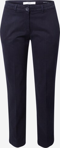 BRAX Regular Trousers with creases 'MARON' in Blue: front