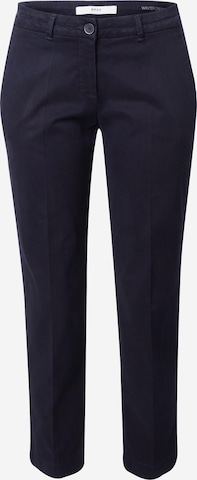BRAX Обычный Плиссированные брюки 'MARON' в Синий: спереди