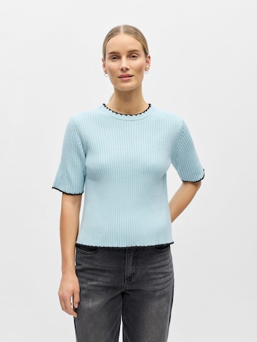 Pull-over 'OBJElva' OBJECT en bleu : devant