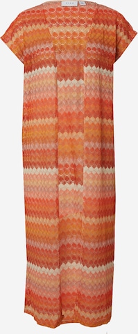 VILA Knit Cardigan 'JOE' in Orange: front