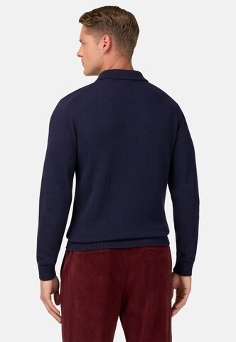 Boggi Milano Sweater 'B Sustainable' in Blue