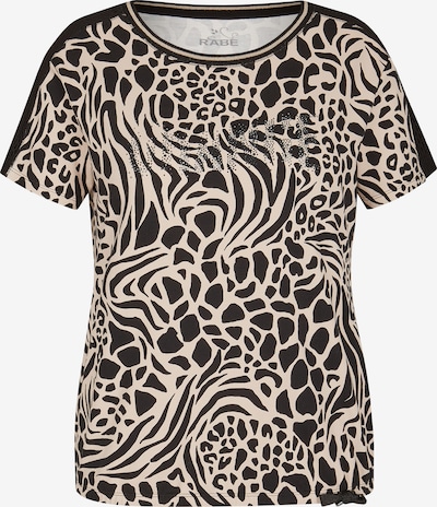 Rabe Shirt in hellbeige / schwarz, Produktansicht