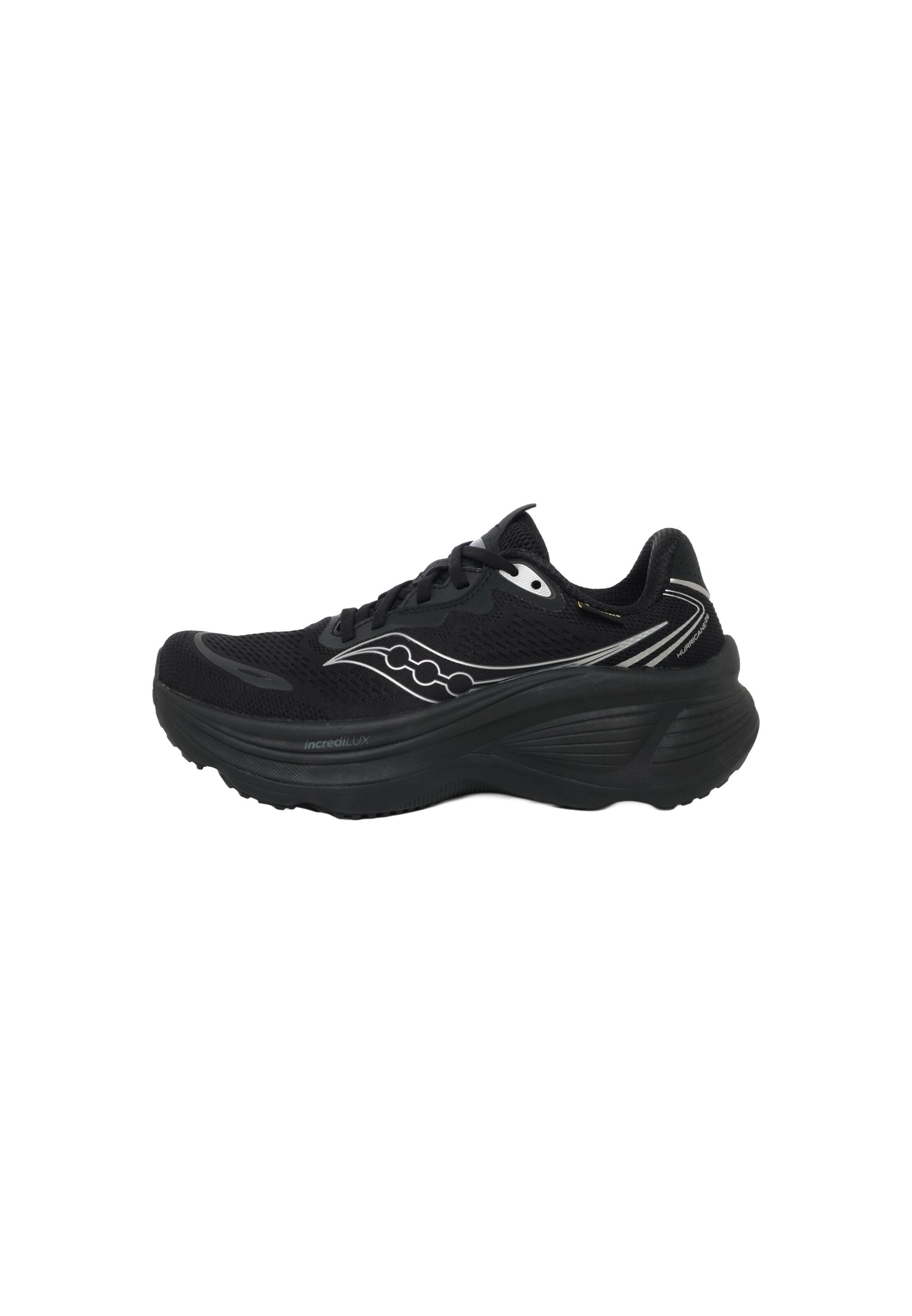 Sneaker de alergat de la saucony pe negru: față