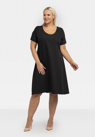 Robe 'KARLA' Karko en noir : devant