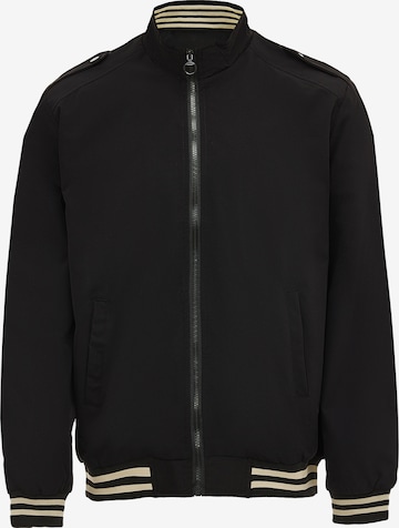 boundry Between-Season Jacket in Black: front