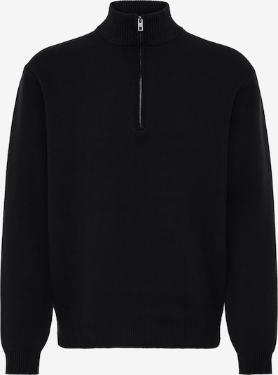 !Solid Pullover 'SDRyker' in L in schwarz, Produktansicht
