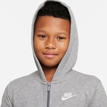 Giacca di felpa di Nike Sportswear in grigio