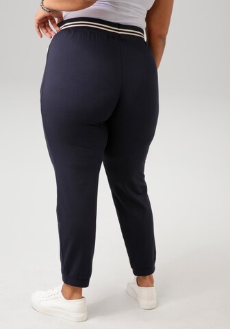 Aniston Tapered Pants in Blue