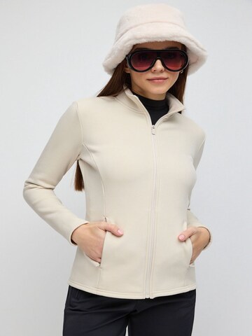 No Matter What Sweatjacke in Beige: Vorderseite