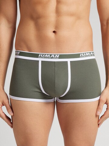 INTIMISSIMI Boxershorts in Grün: Vorderseite