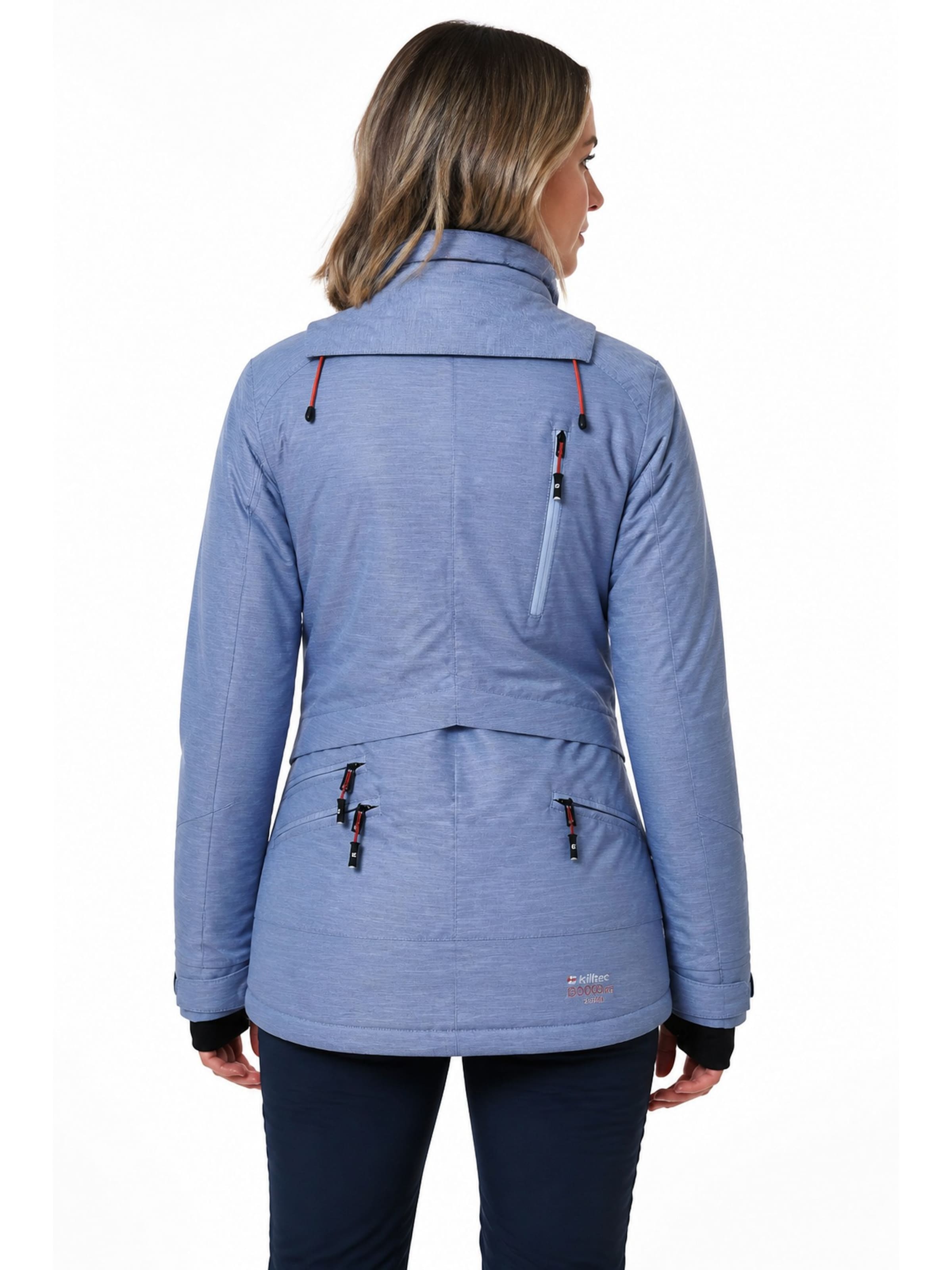 KILLTEC Winter jacket 'Skijacke KSW 110 WMN SKI JCKT Damen Winterjacke, Funktionsjacke' in Blue