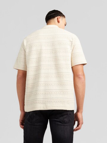 NN07 Regular Fit Hemd 'Julio' in Beige