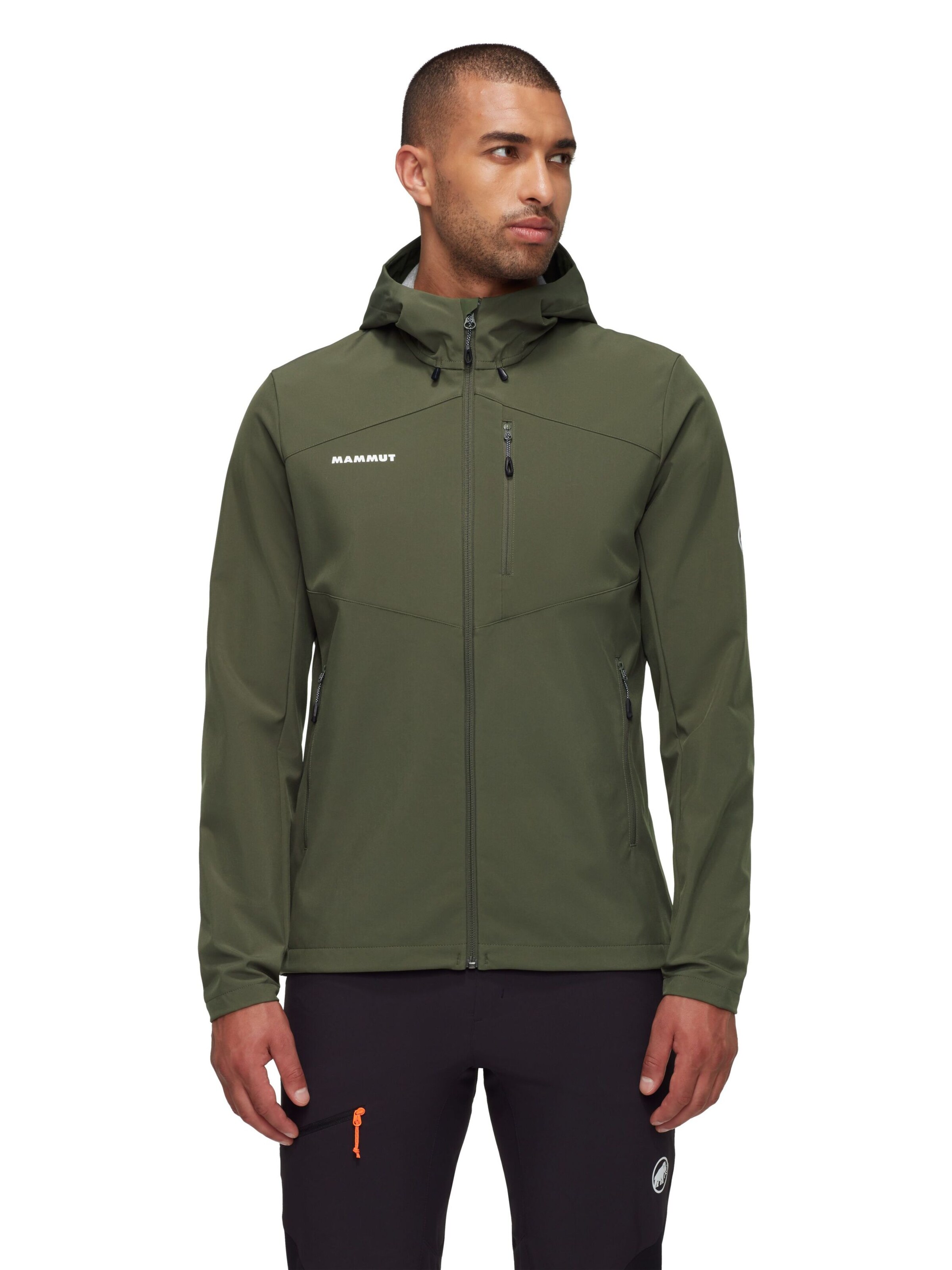 MAMMUT Outdoor jacket in Green: front