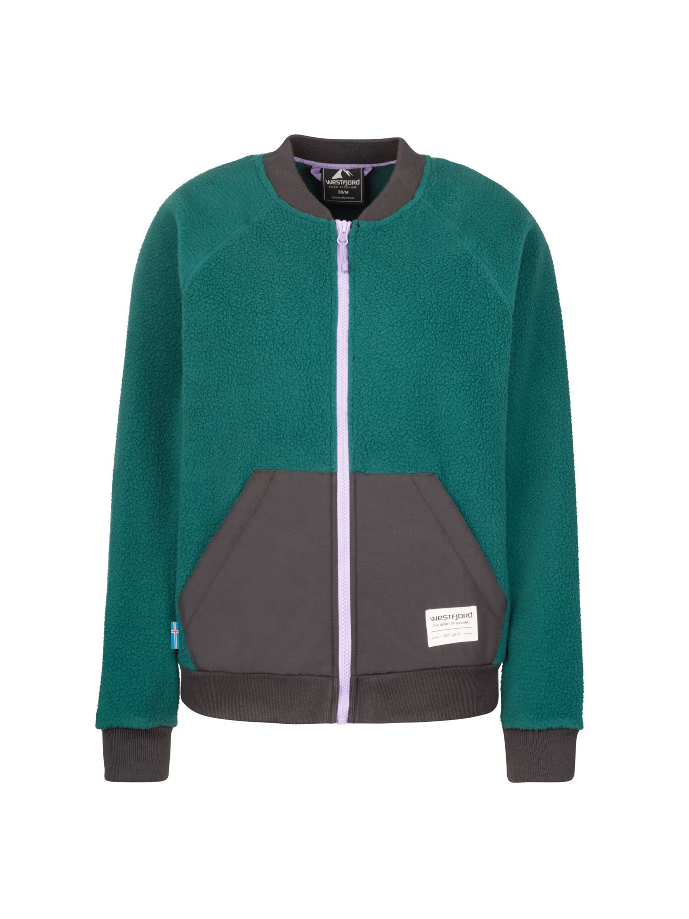 WESTFJORD Fleecejacke‌‌‌‌‌‌‌‌‌ in Grün: Vorderseite