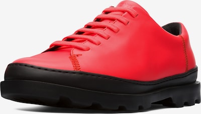 CAMPER Chaussure à lacets en rouge, Vue avec produit