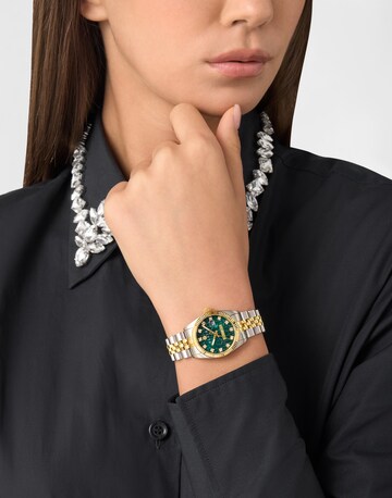 Montre à affichage analogique 'Date Superlative ' Philipp Plein Watches en vert