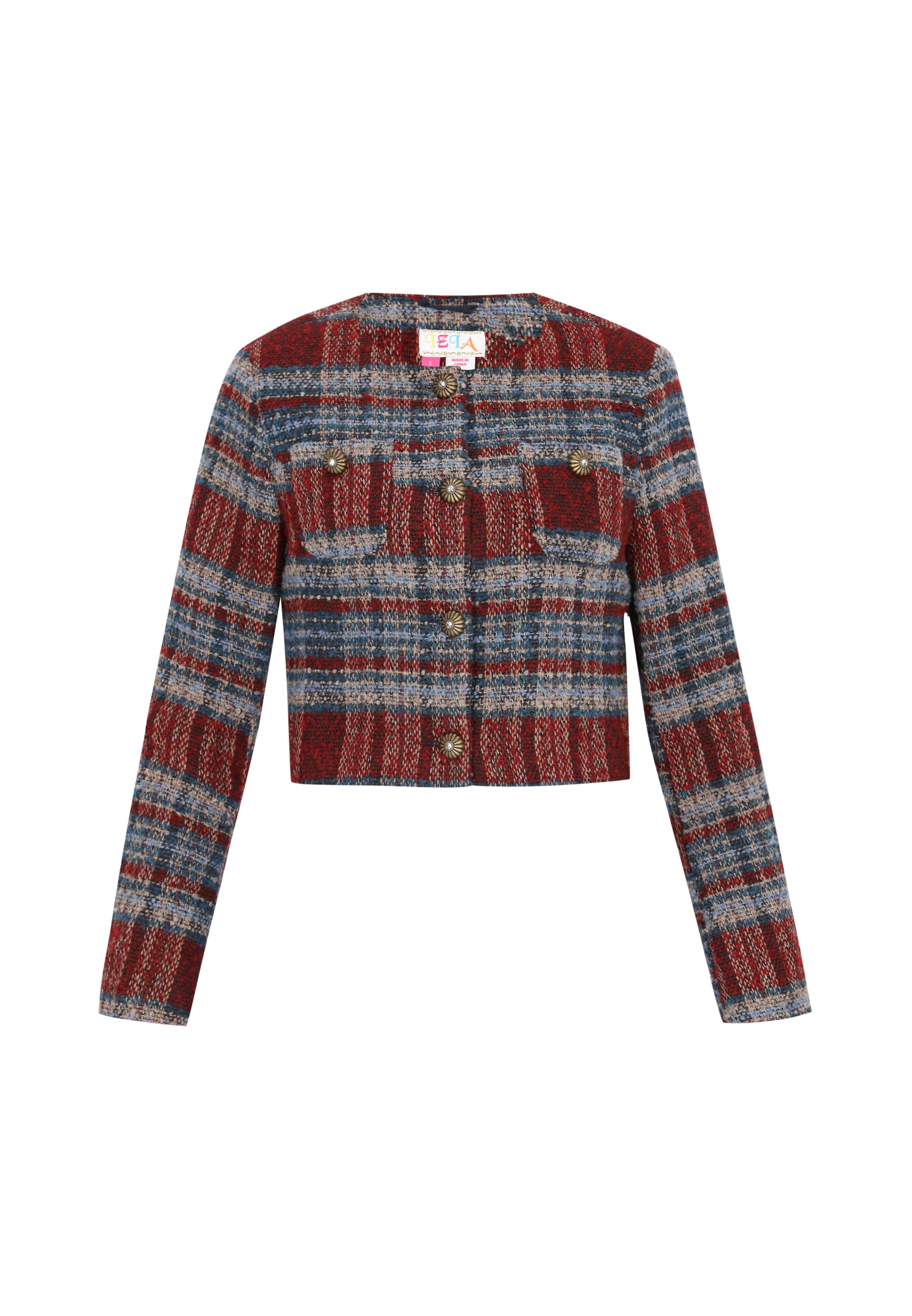 IZIA - Blazer em bege: frente