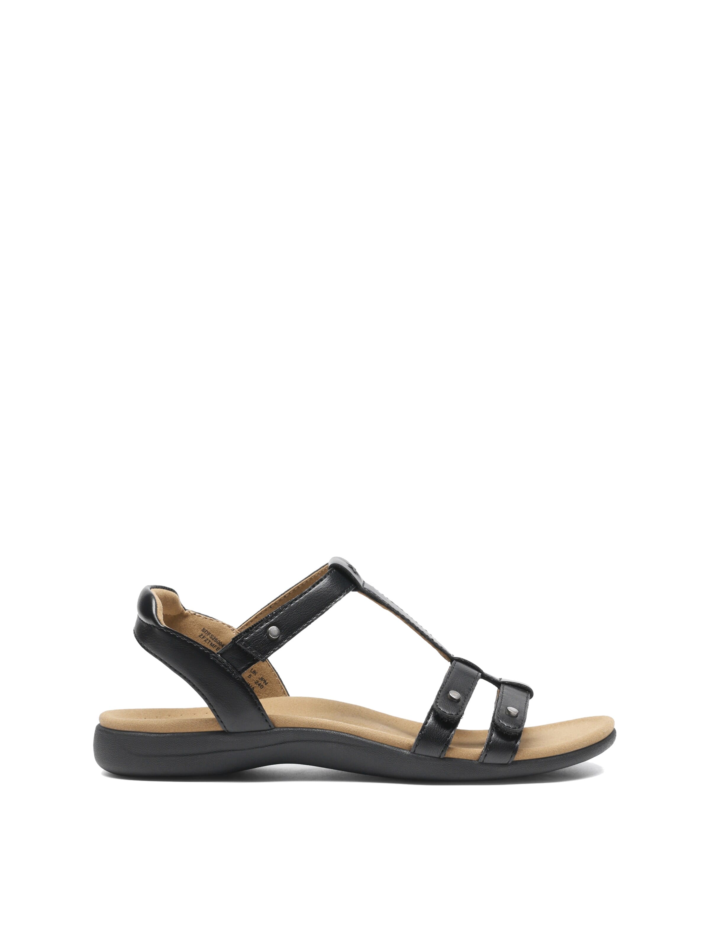 Sandalo con cinturino di Dream Pairs in nero