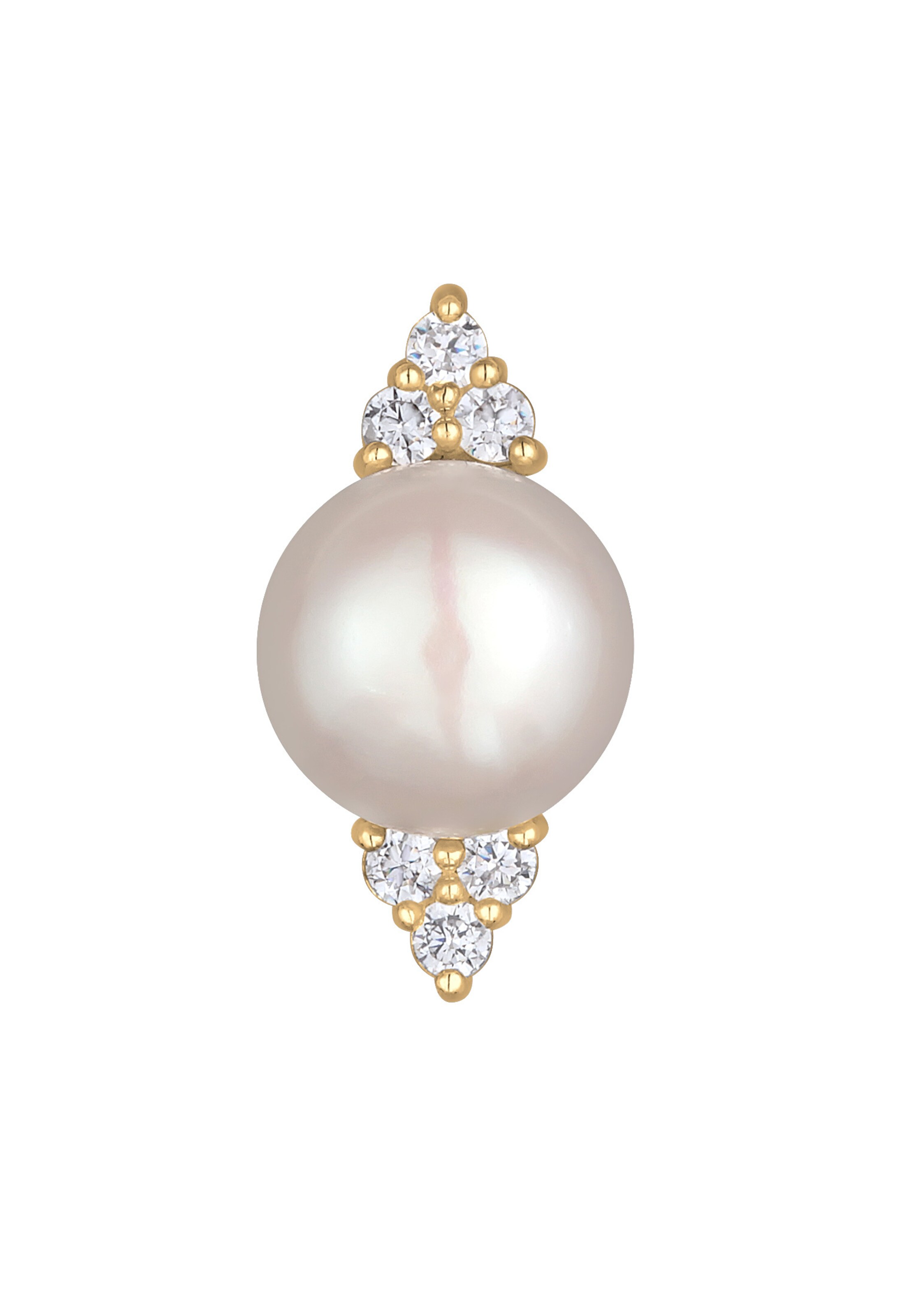 Pendentif 'Perle' ELLI PREMIUM en or : devant