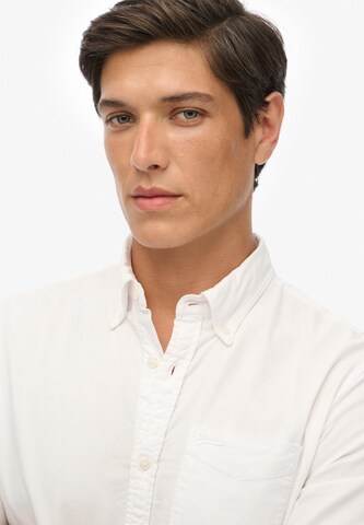 Superdry Regular fit Overhemd in Wit