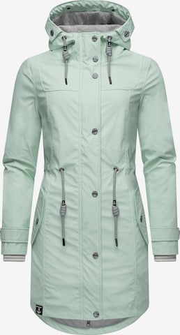 Manteau fonctionnel 'L60042' Peak Time en vert