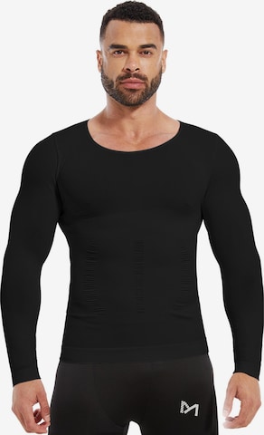 MEETWEE Undershirt '2-pack Compression Performance Shirt' in Black: front