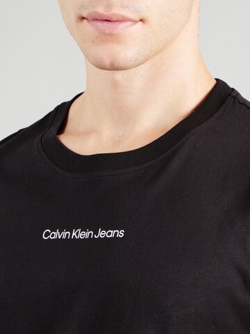 Maglietta 'INSTITUTIONAL' di Calvin Klein Jeans in nero