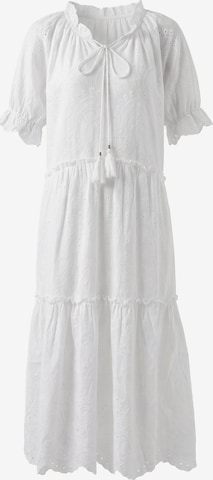 Robe Usha en blanc : devant