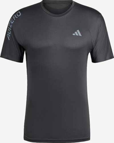 ADIDAS PERFORMANCE T-Shirt fonctionnel 'Adizero' en gris basalte / noir, Vue avec produit