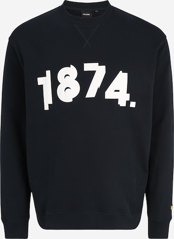 Lyle & Scott Big&Tall Sweatshirt '1874' i blå: forside