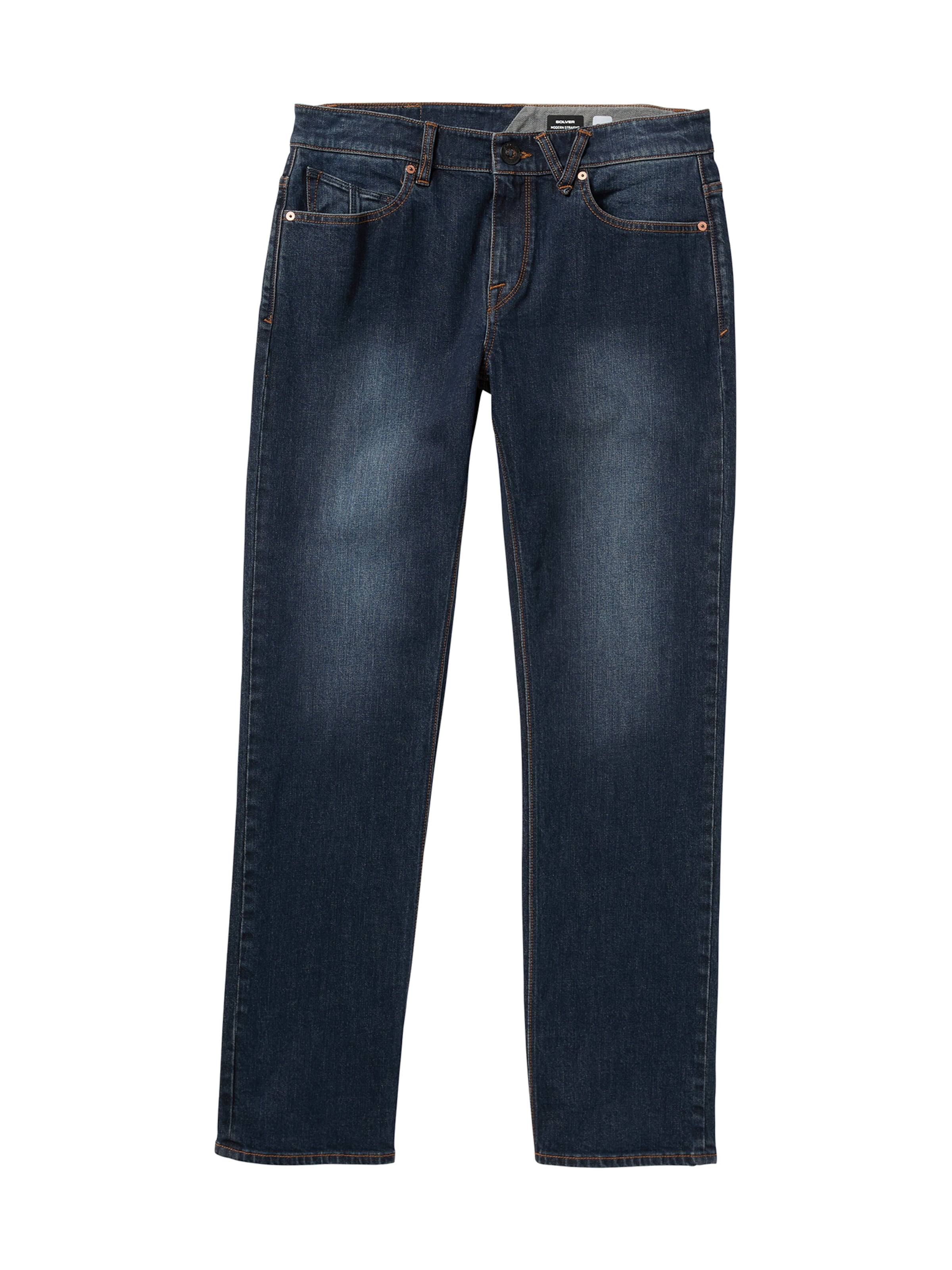 Volcom Regular Jeans 'SOLVER' in Blau: Vorderseite